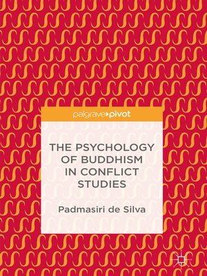 cover image of The Psychology of Buddhism in Conflict Studies